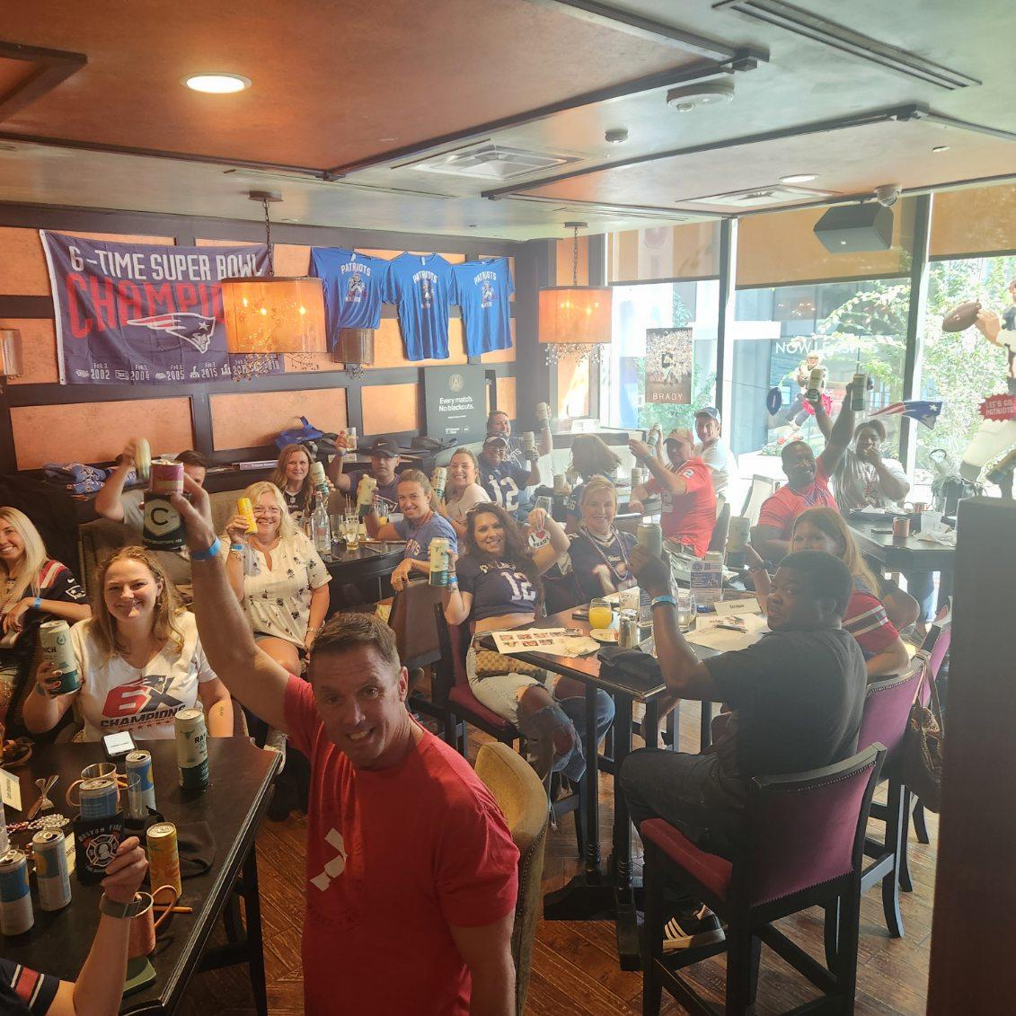 Search for Patriots Official Fan Clubs and Bars