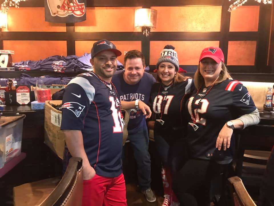 Search for Patriots Official Fan Clubs and Bars